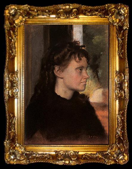 framed  Edgar Degas Yves Gobillard-Morisot, ta009-2